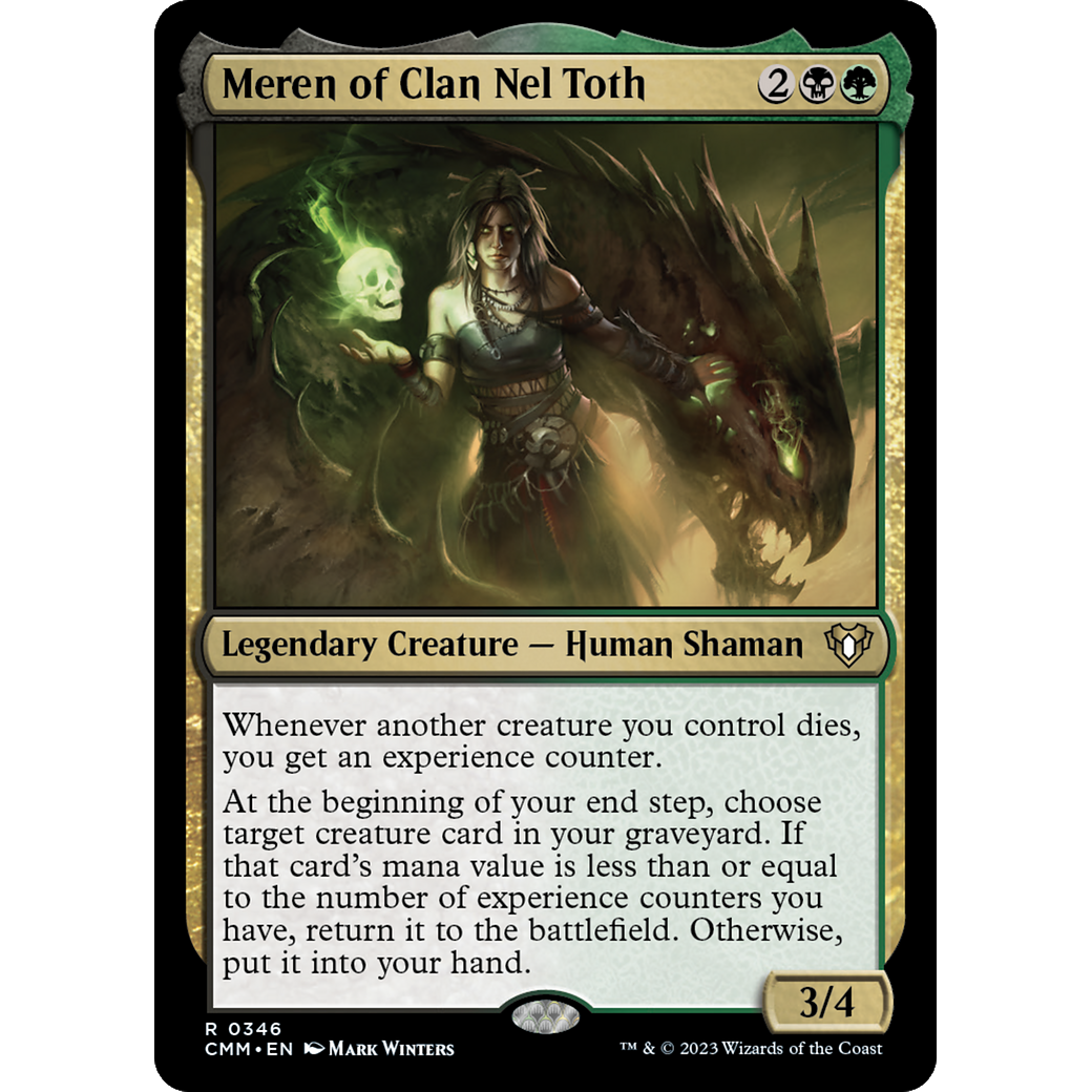 Meren of Clan Nel Toth (CMM-346) - Commander Masters