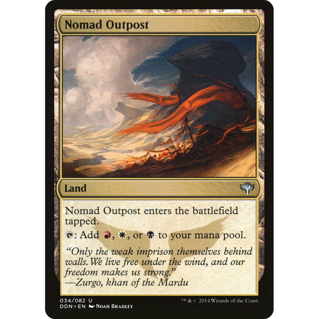 Nomad Outpost (DDN-034) - Duel Decks: Speed vs. Cunning