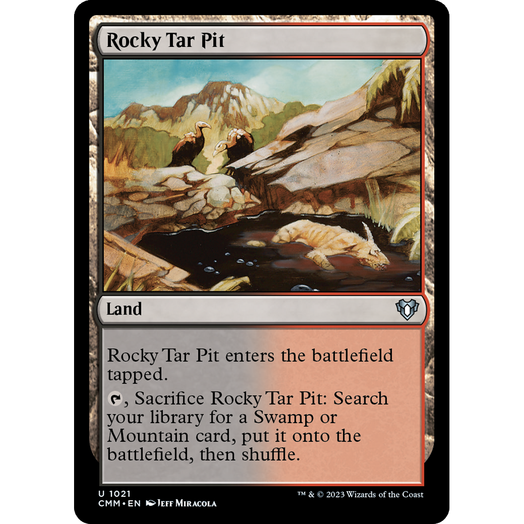 Rocky Tar Pit (CMM-1021) - Commander Masters