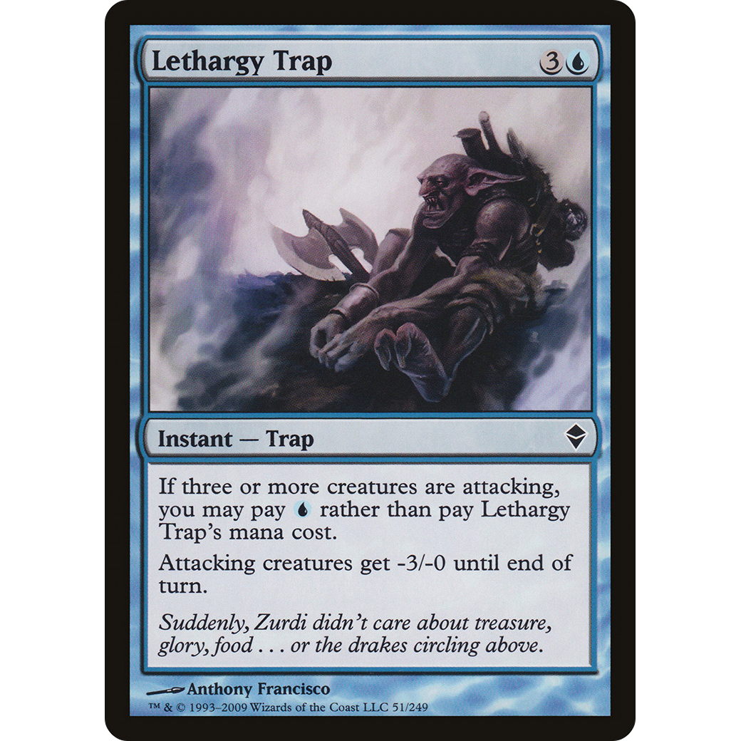 Lethargy Trap (ZEN-051) - Zendikar Foil
