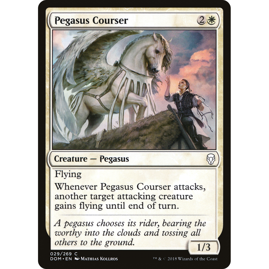 Pegasus Courser (DOM-029) - Dominaria