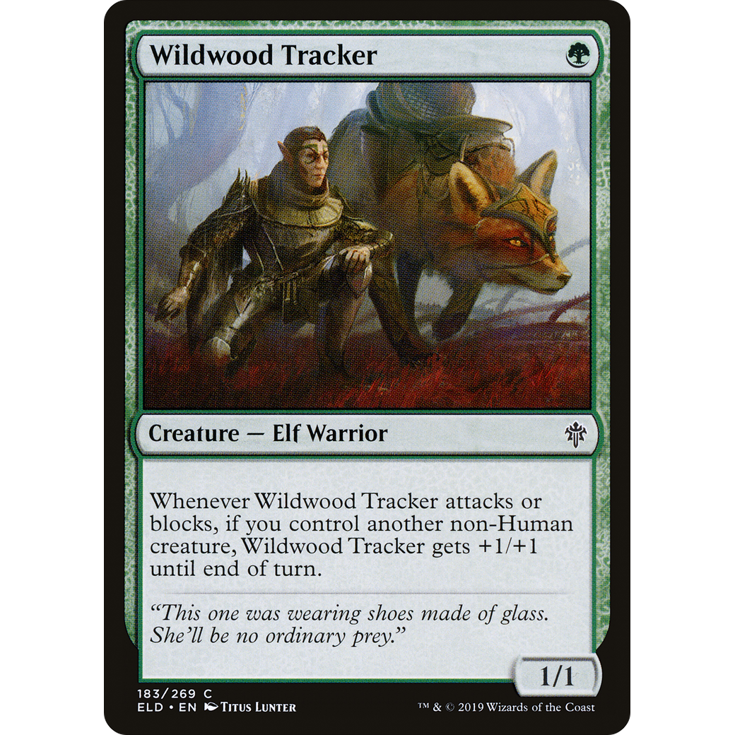 Wildwood Tracker (ELD-183) - Throne of Eldraine Foil
