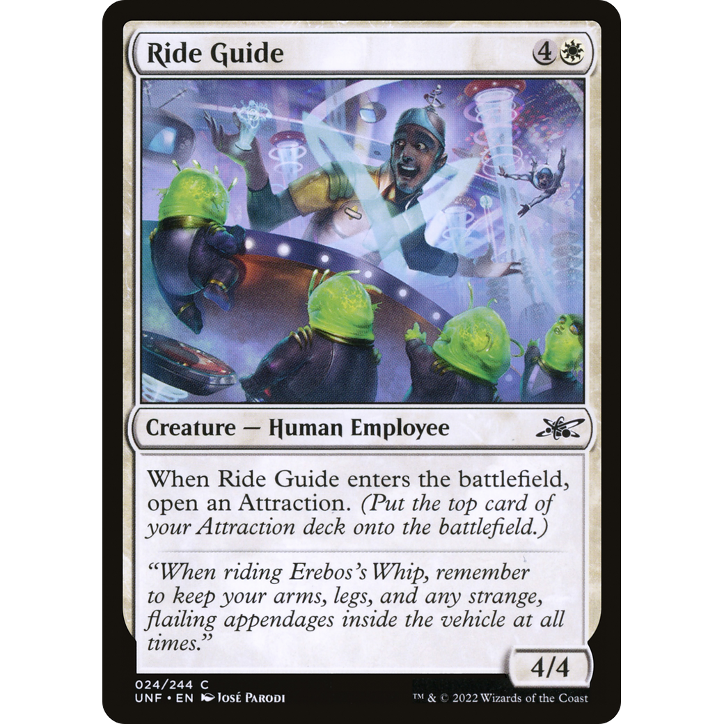 Ride Guide (UNF-024) - Unfinity