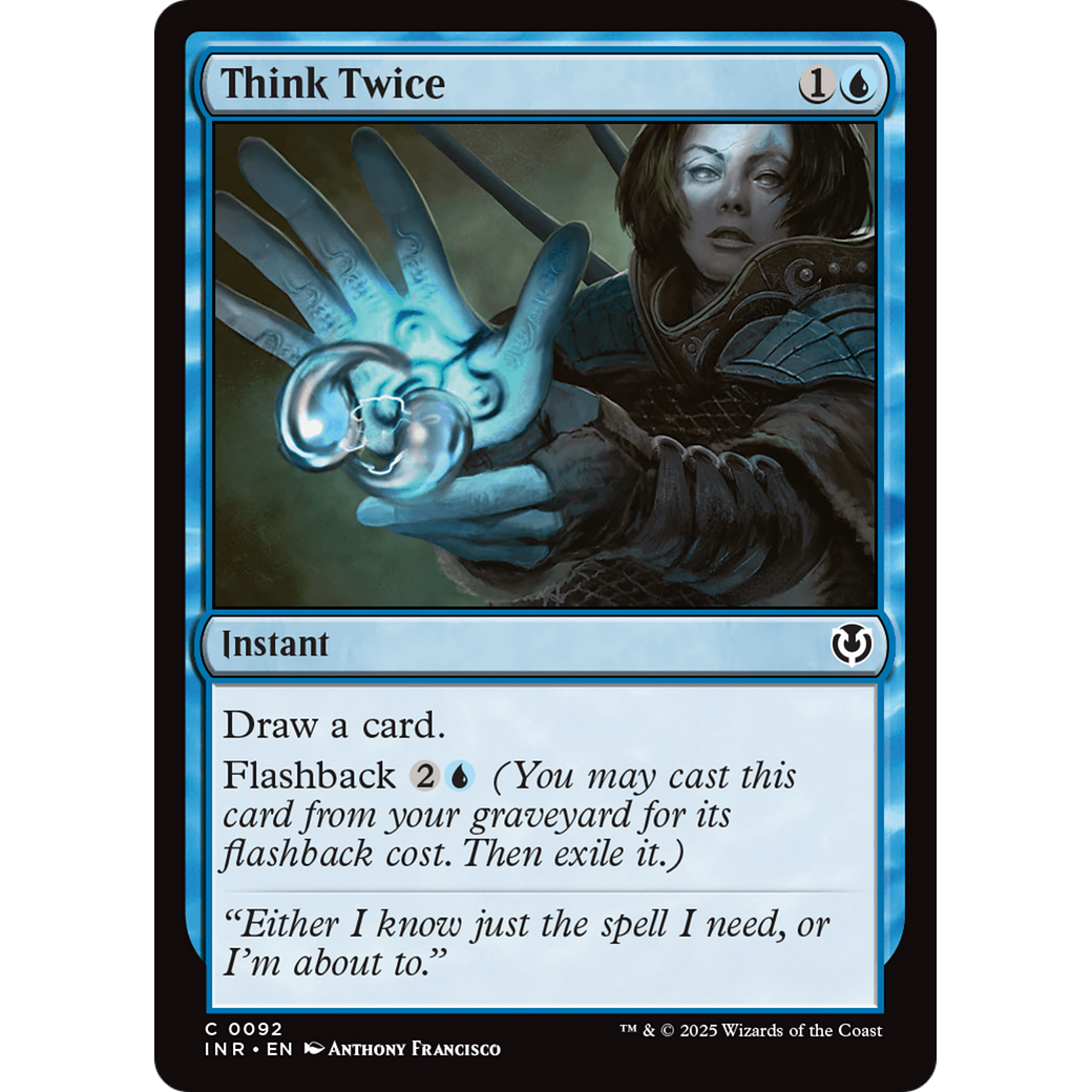 Think Twice (INR-092) - Innistrad Remastered