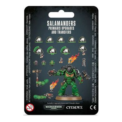Warhammer 40K: Salamanders - Primaris Upgrades & Transfers [55-16]