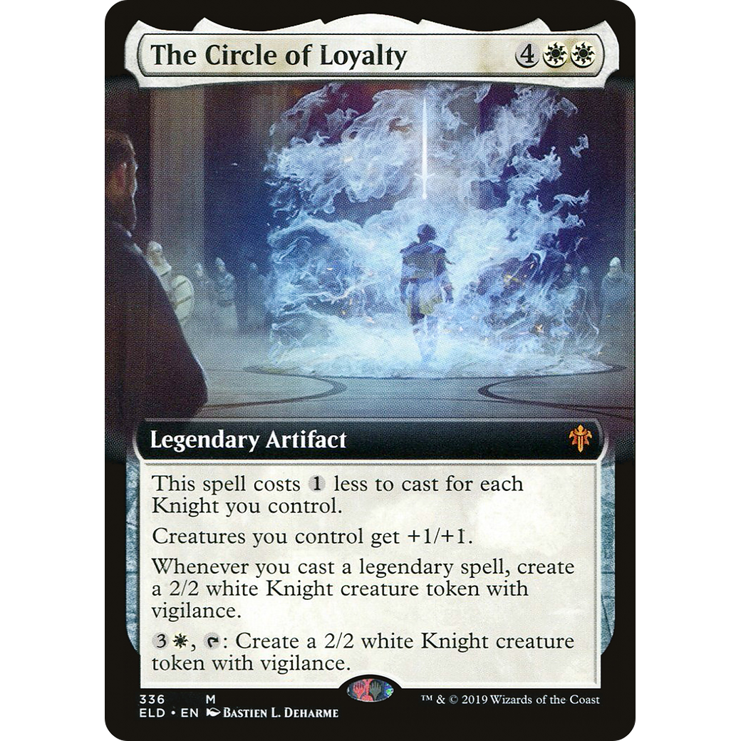 The Circle of Loyalty (Extended Art) (ELD-336) - Throne of Eldraine: (Extended Art) Foil