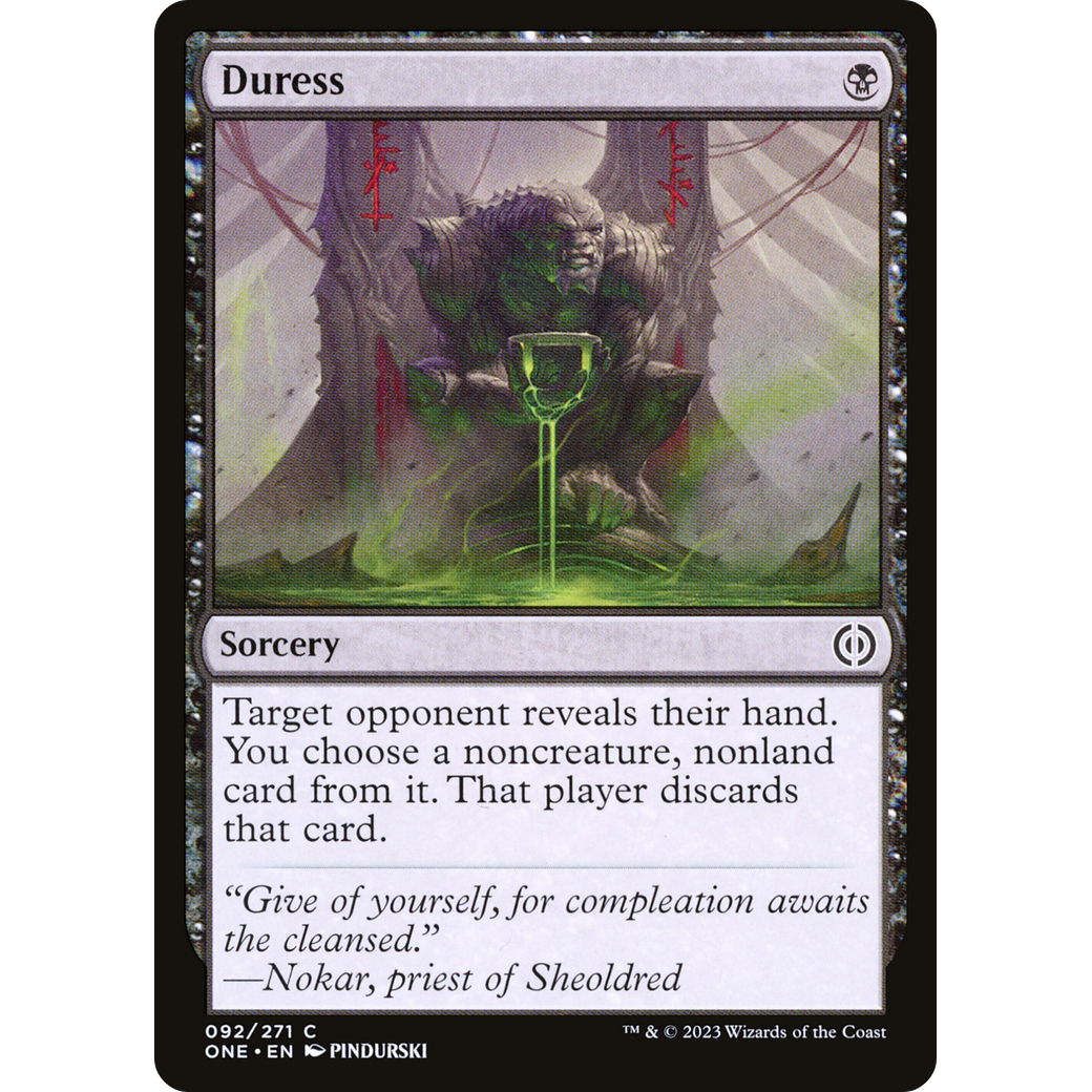 Duress (ONE-092) - Phyrexia: All Will Be One