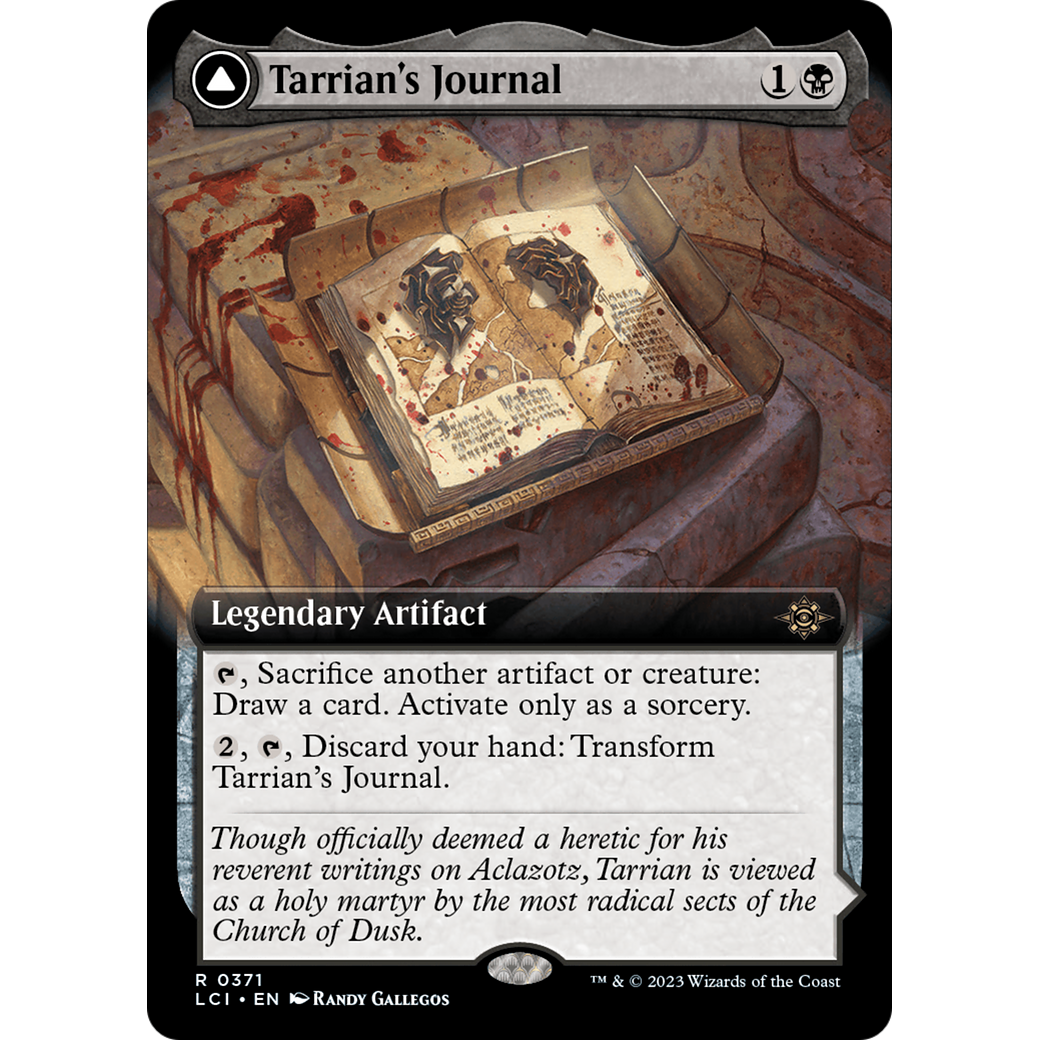 Tarrian's Journal // The Tomb of Aclazotz (LCI-371) - The Lost Caverns of Ixalan: (Extended Art)