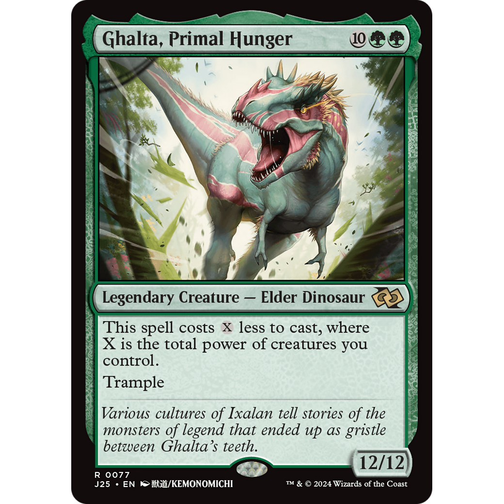 Ghalta, Primal Hunger (J25-077) - Foundations Jumpstart