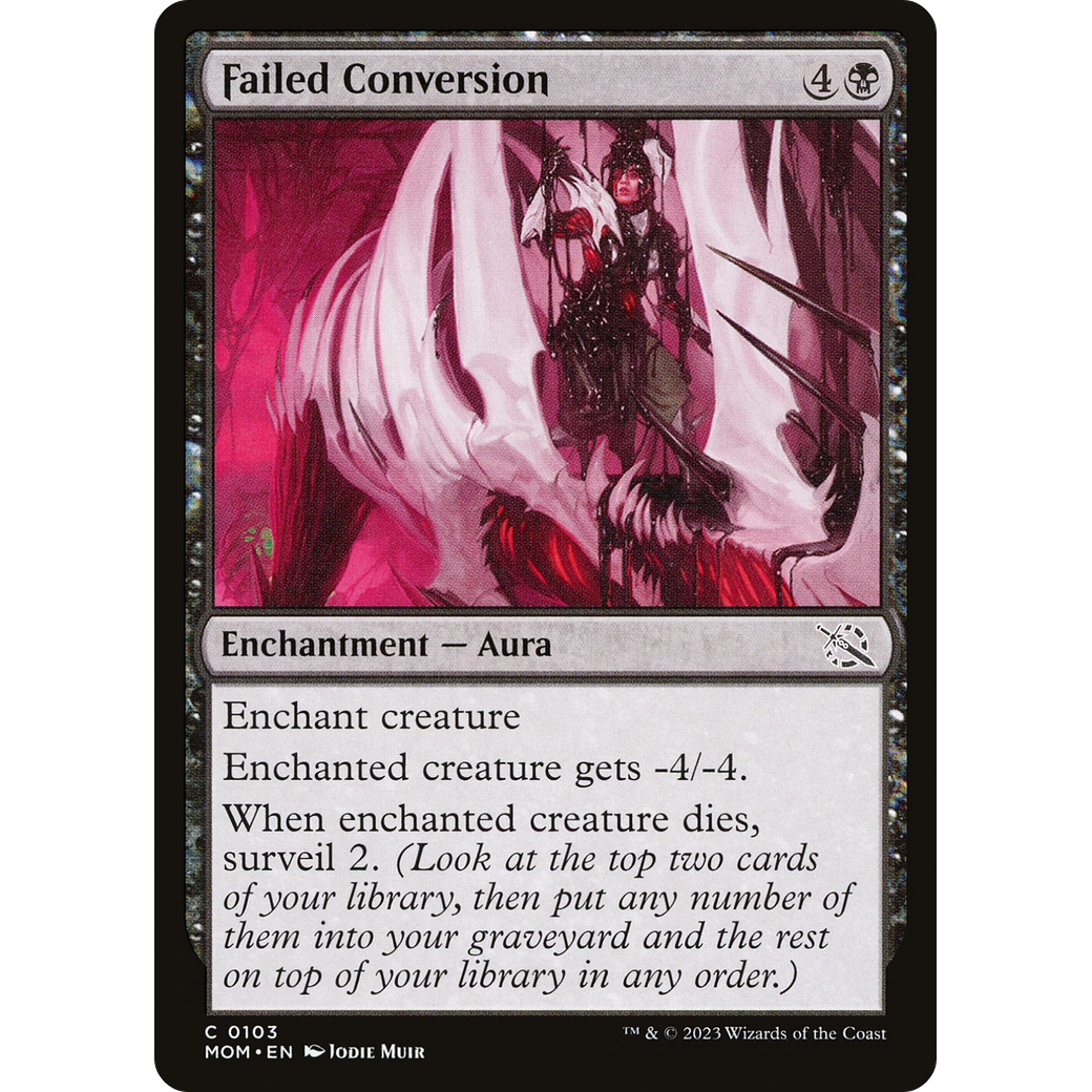 Failed Conversion (MOM-103) - March of the Machine
