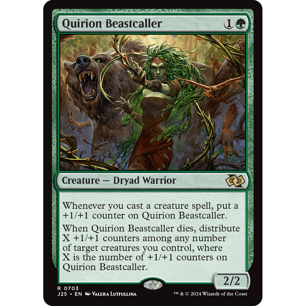 Quirion Beastcaller (J25-703) - Foundations Jumpstart