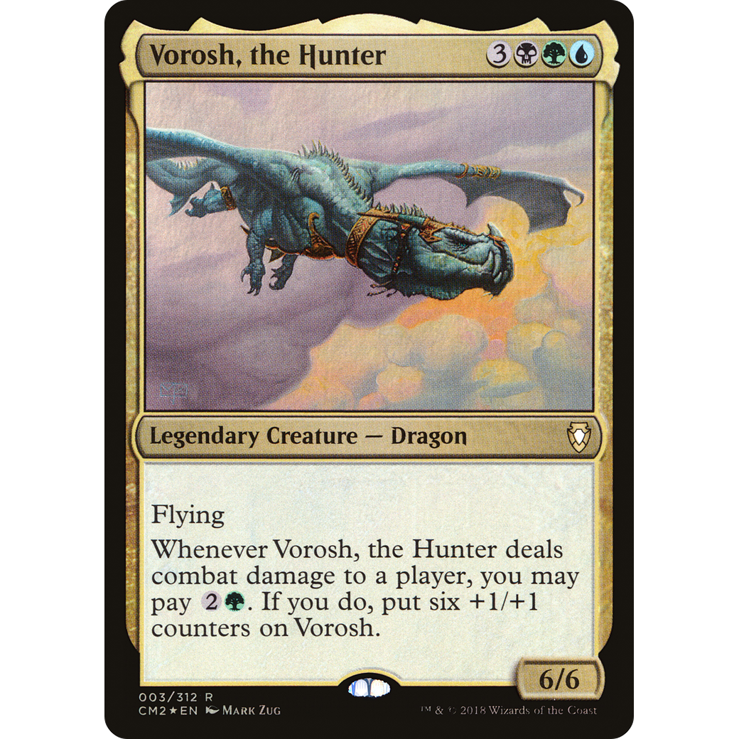 Vorosh, the Hunter (CM2-003) - Commander Anthology Volume II Foil