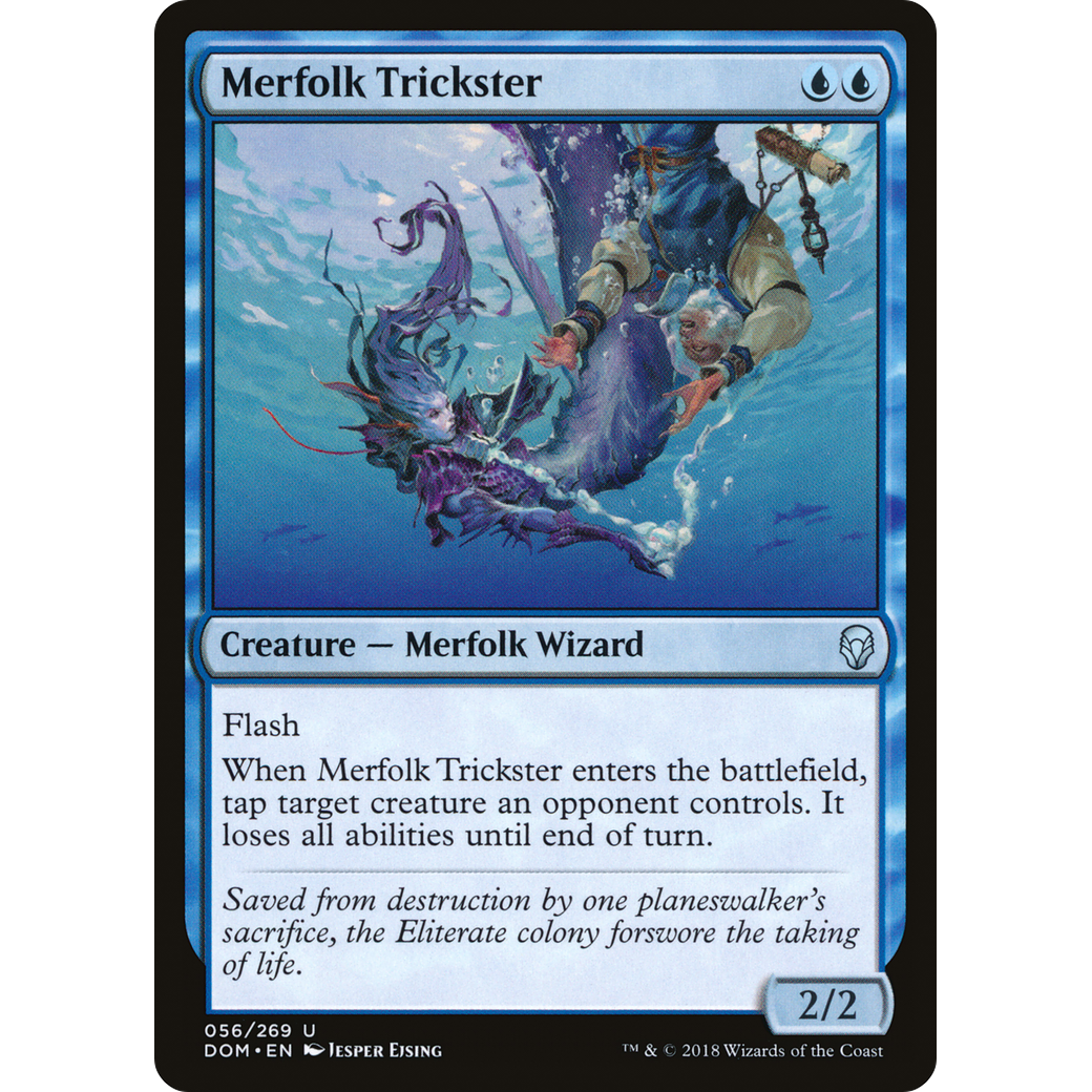 Merfolk Trickster (DOM-056) - Dominaria