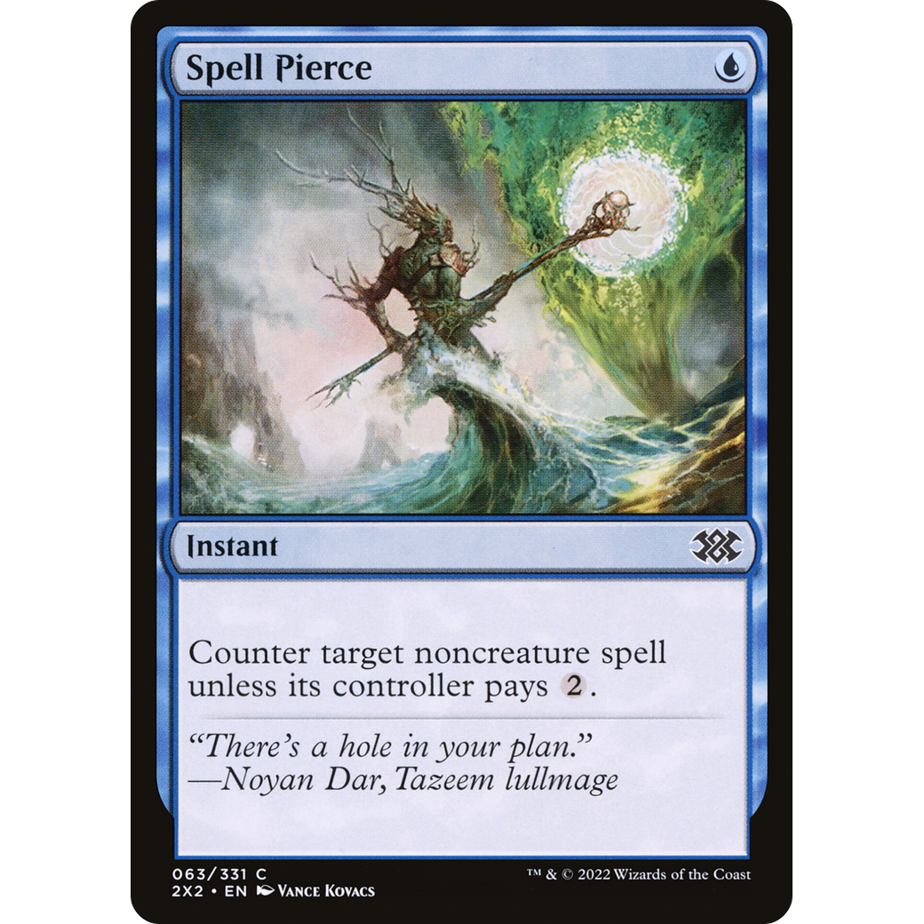 Spell Pierce (2X2-063) - Double Masters 2022