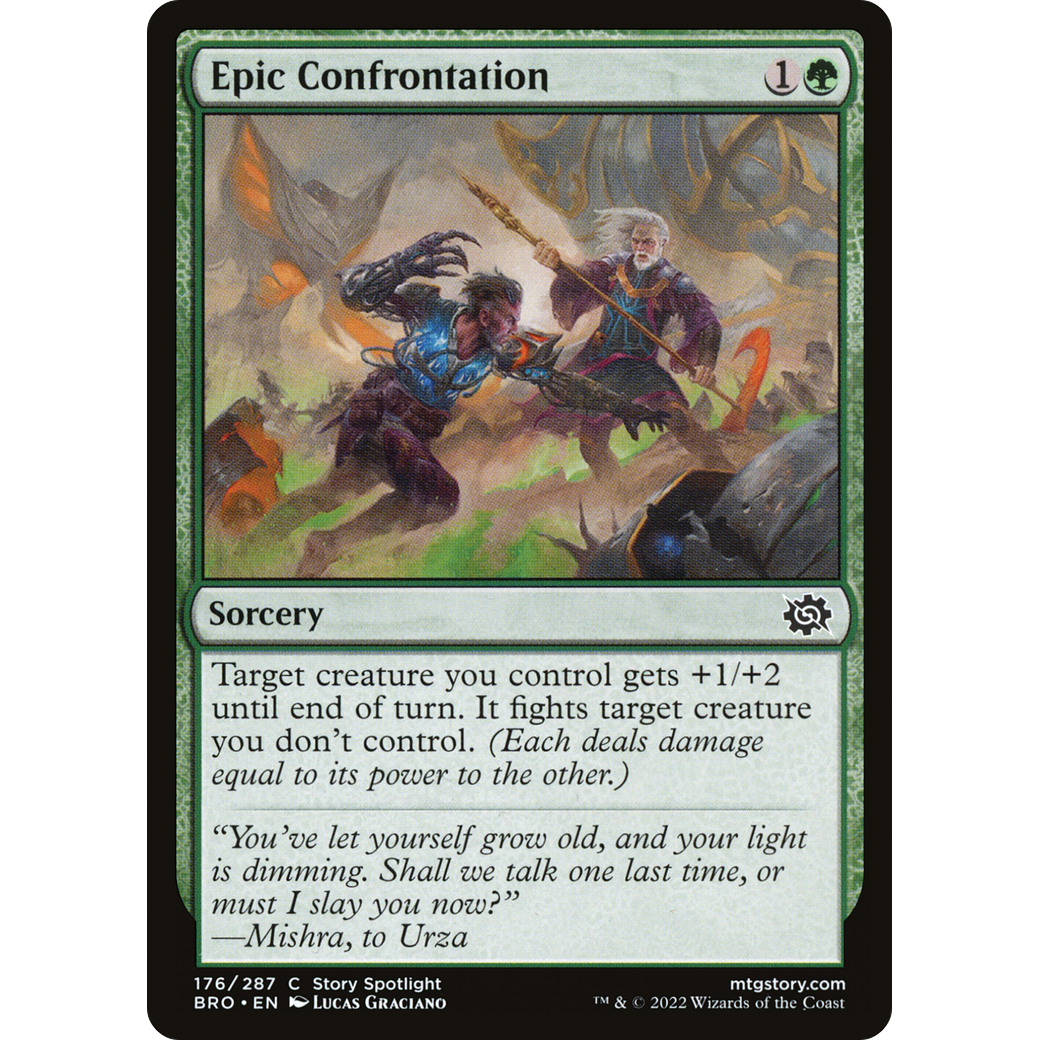 Epic Confrontation (BRO-176) - The Brothers' War