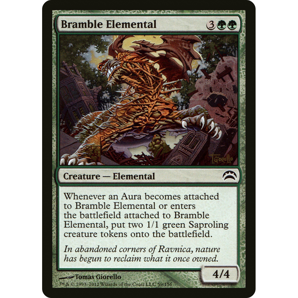 Bramble Elemental (PC2-059) - Planechase 2012 Foil