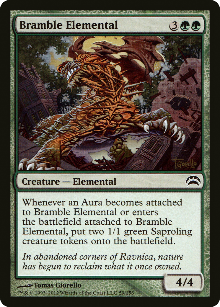 Bramble Elemental (PC2-059) - Planechase 2012