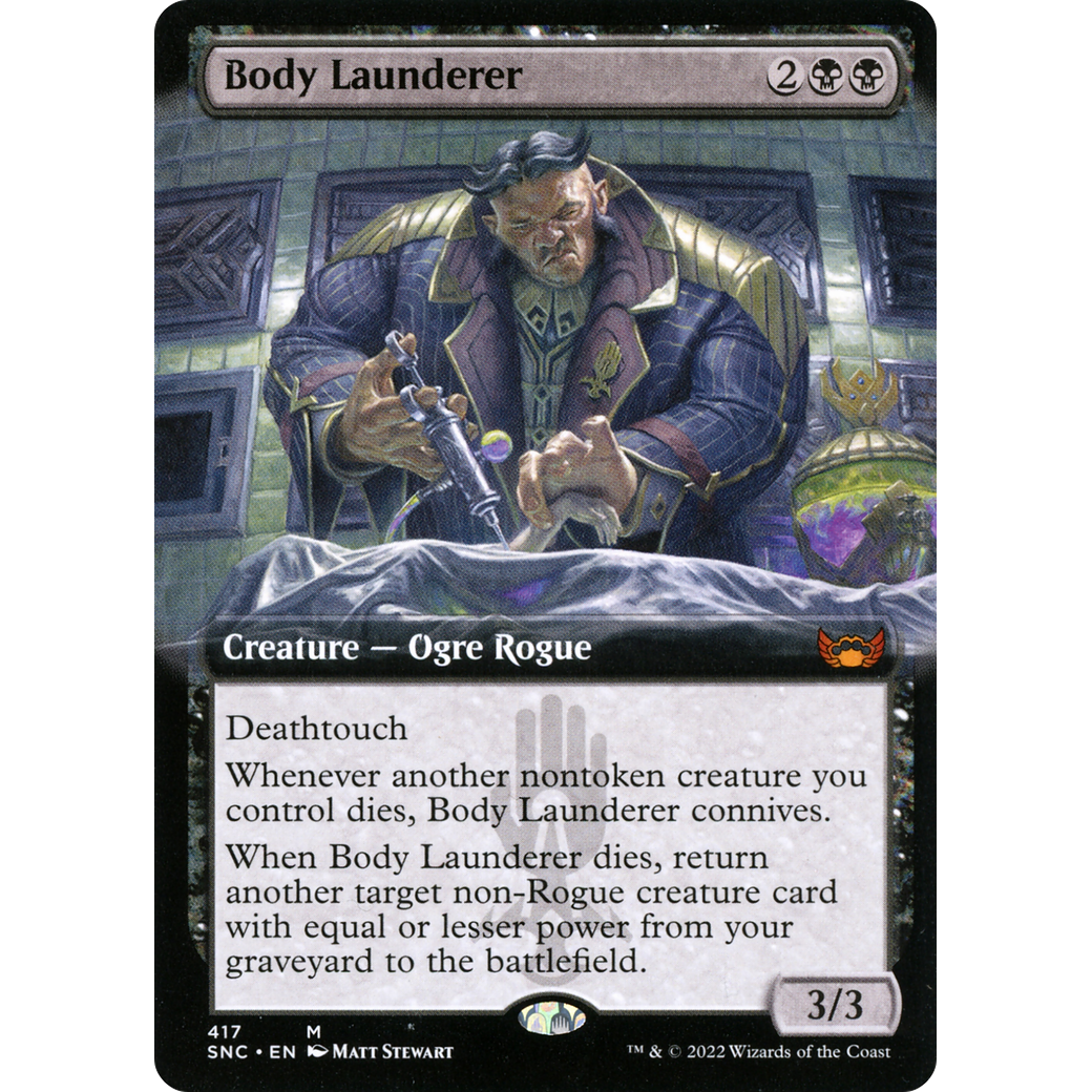 Body Launderer (Extended Art) (SNC-417) - Streets of New Capenna: (Extended Art)