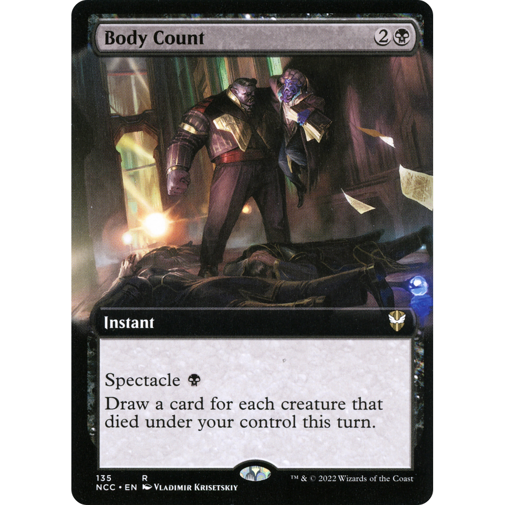 Body Count (Extended Art) (NCC-135) - New Capenna Commander: (Extended Art)