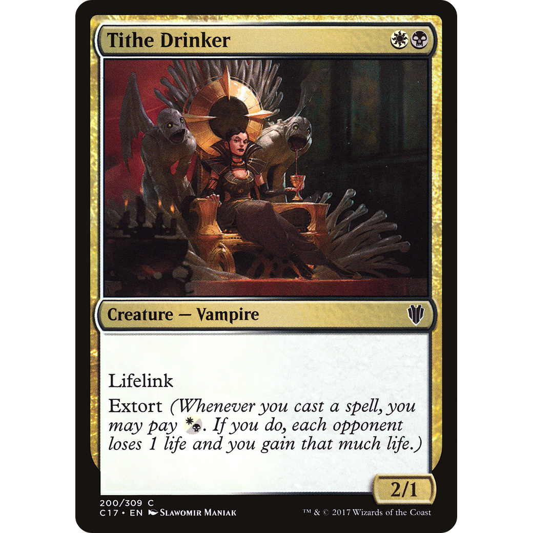 Tithe Drinker (C17-200) - Commander 2017