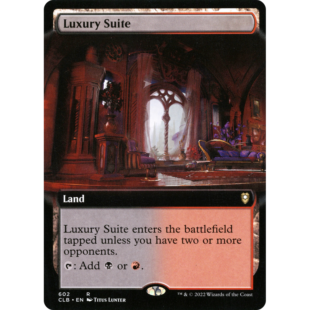 Luxury Suite (CLB-602) - Commander Legends: Battle for Baldur's Gate: (Extended Art)
