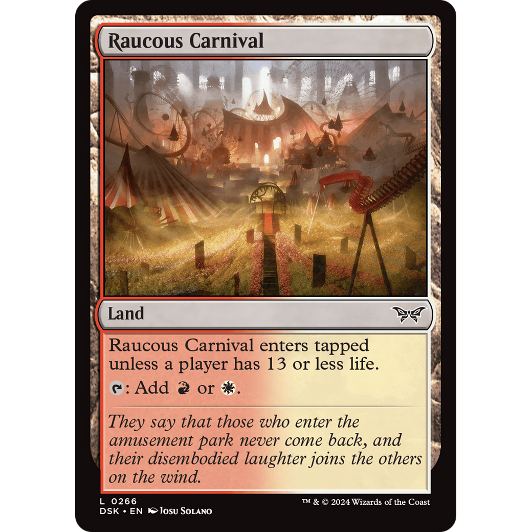Raucous Carnival (DSK-266) - Duskmourn: House of Horror