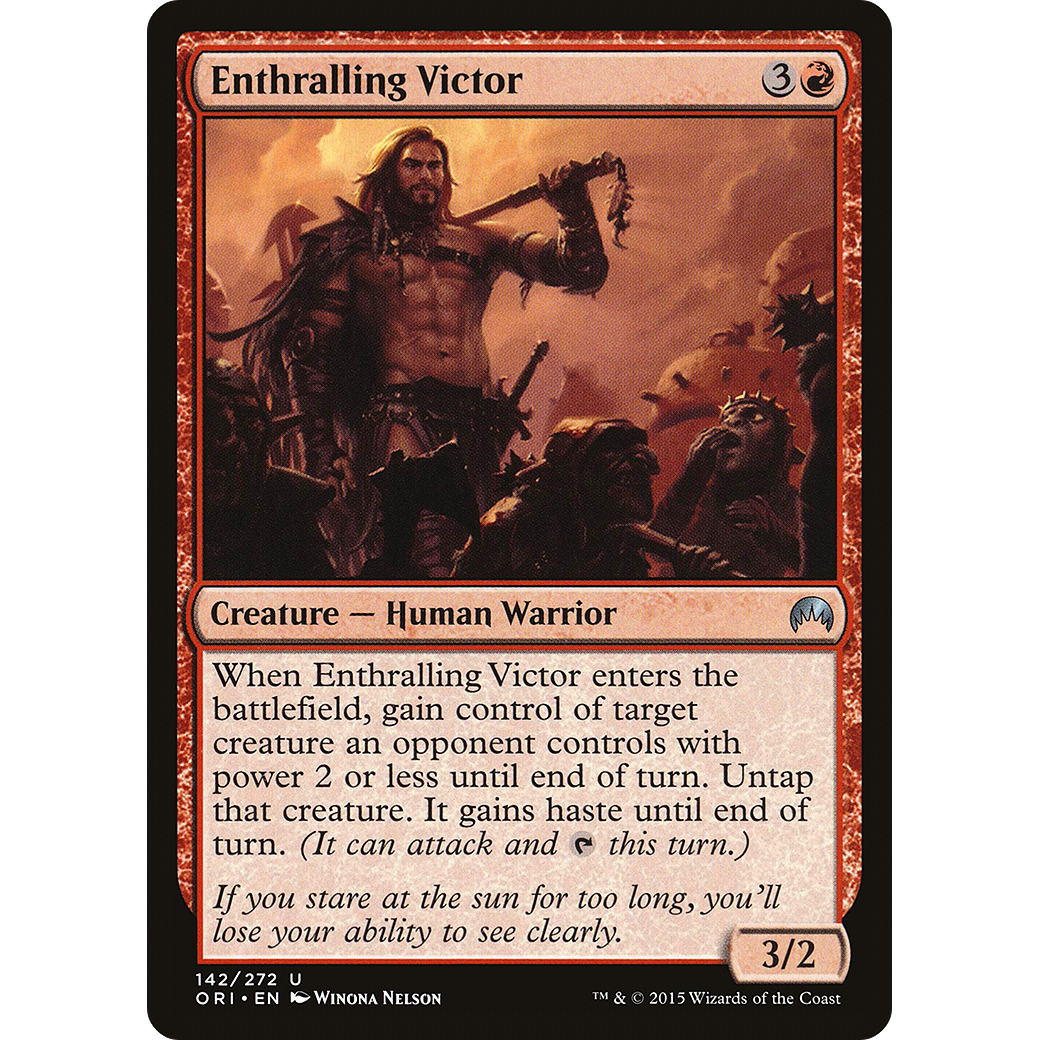 Enthralling Victor (ORI-142) - Magic Origins Foil