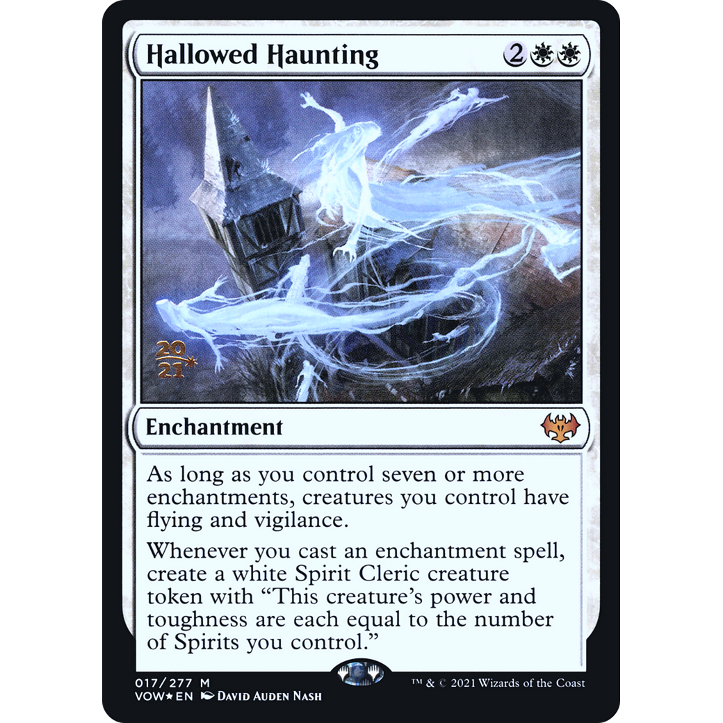 Hallowed Haunting (PRE-017) - Innistrad: Crimson Vow Promos Foil