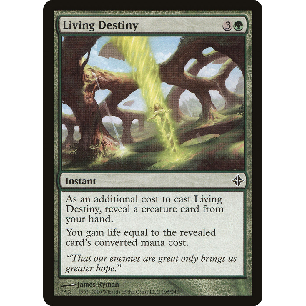 Living Destiny (ROE-195) - Rise of the Eldrazi