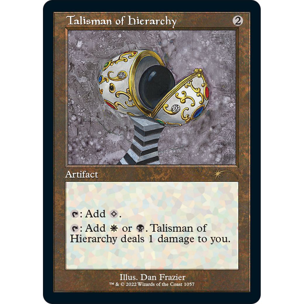 Talisman of Hierarchy (Retro Frame) (SLD-1057) - Secret Lair Drop