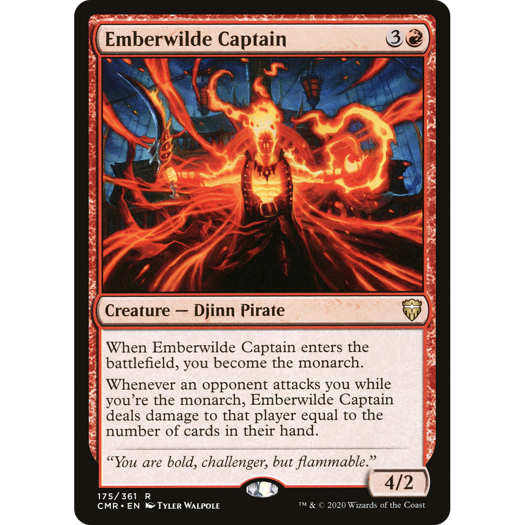 Emberwilde Captain (CMR-175) - Commander Legends