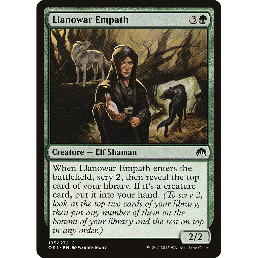 Llanowar Empath (ORI-185) - Magic Origins Foil