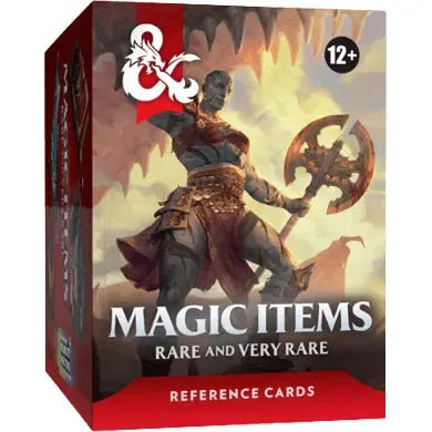 Dungeons & Dragons: Reference Cards - Magic Items - Rare and Very Rare