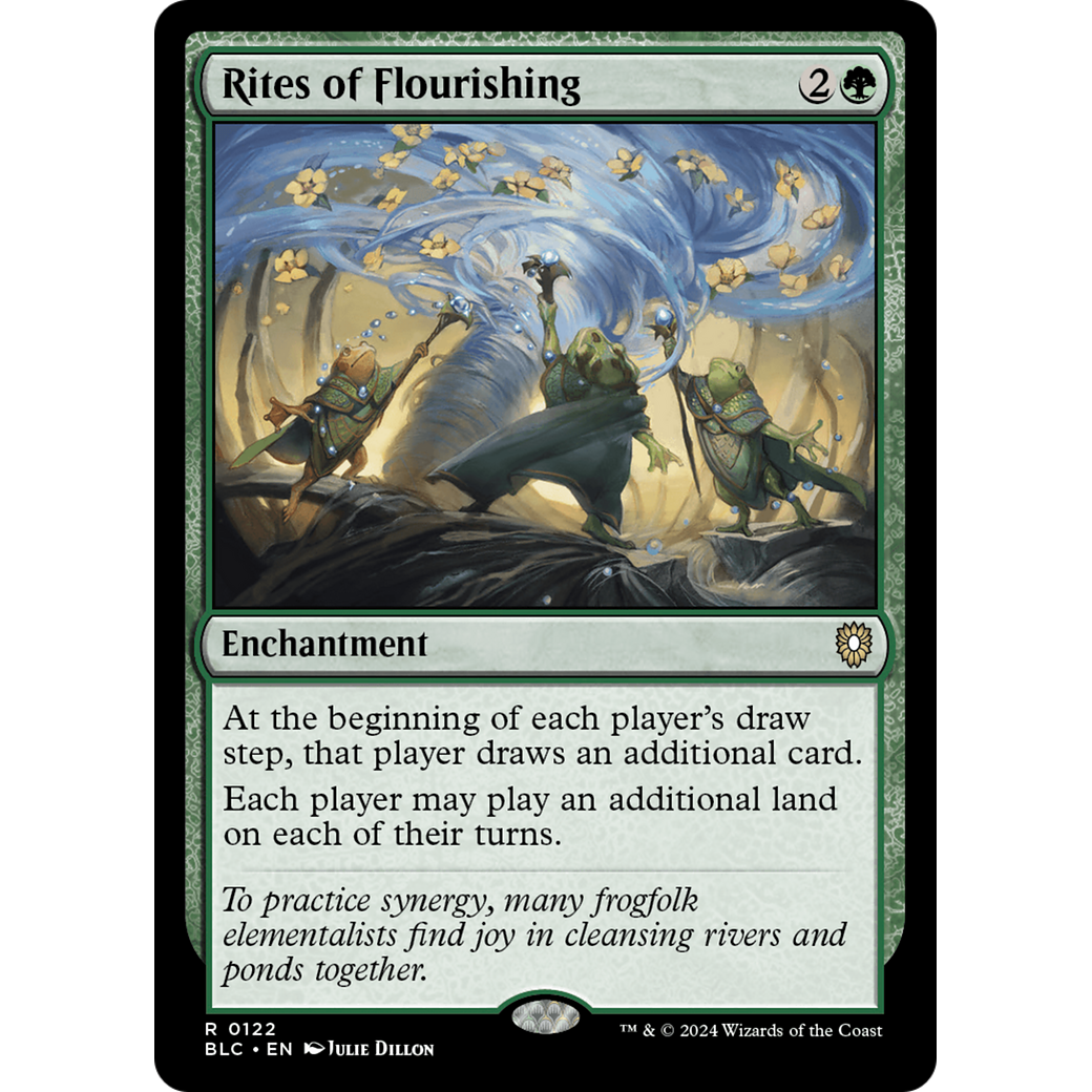 Rites of Flourishing (BLC-122) - Bloomburrow Commander