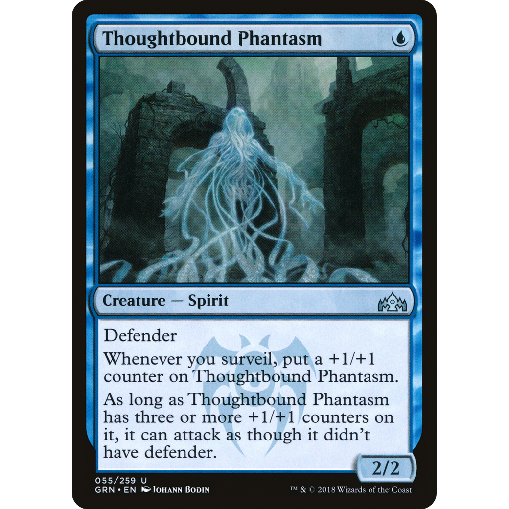 Thoughtbound Phantasm (GRN-055) - Guilds of Ravnica Foil