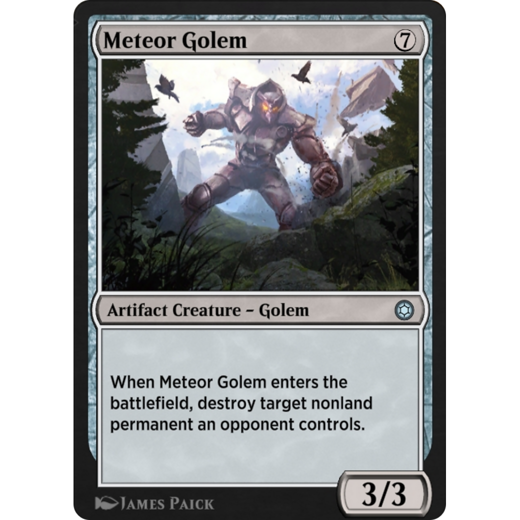 Meteor Golem (HBG-260) - Alchemy Horizons: Baldur's Gate