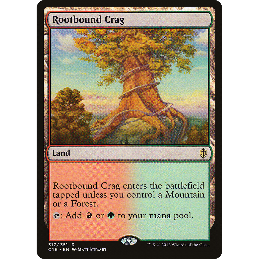 Rootbound Crag (C16-317) - Commander 2016