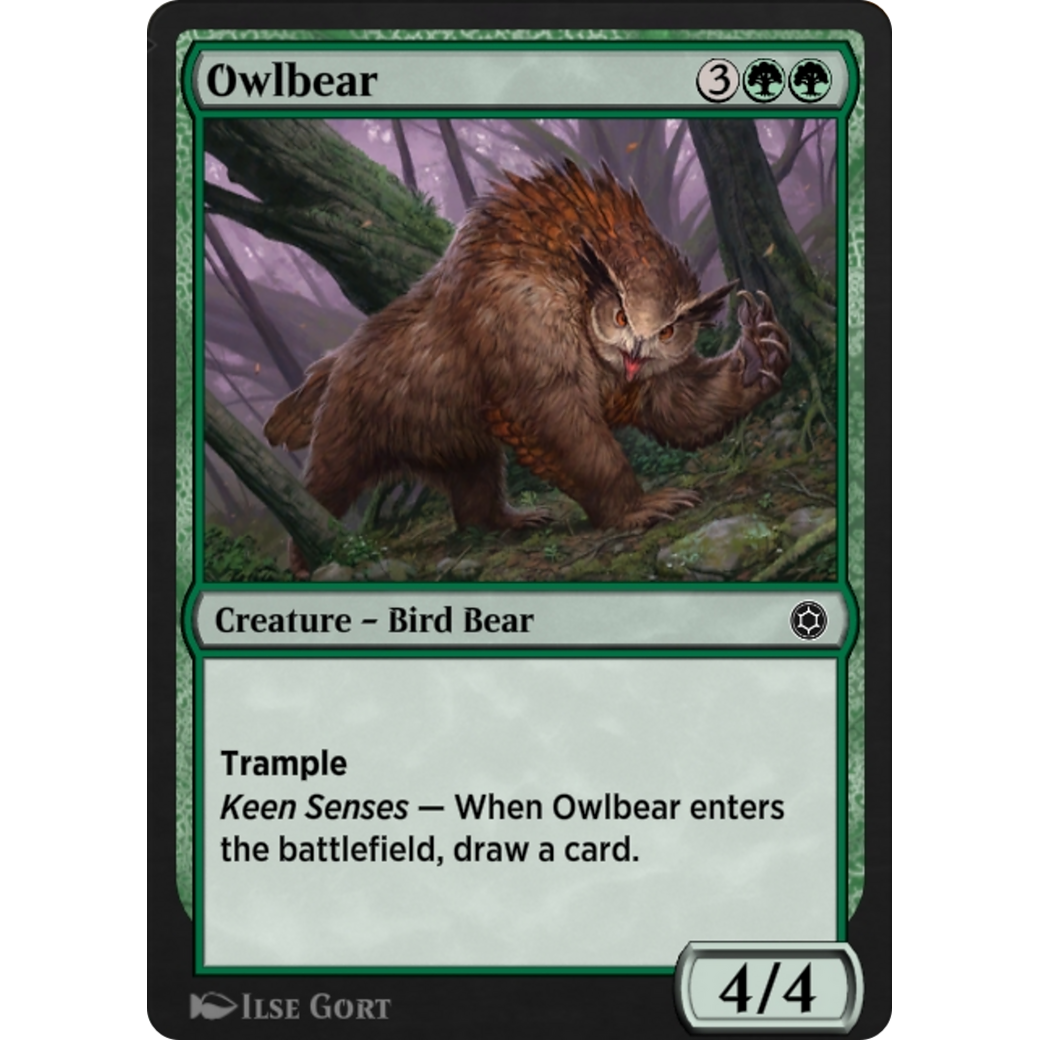 Owlbear (HBG-218) - Alchemy Horizons: Baldur's Gate