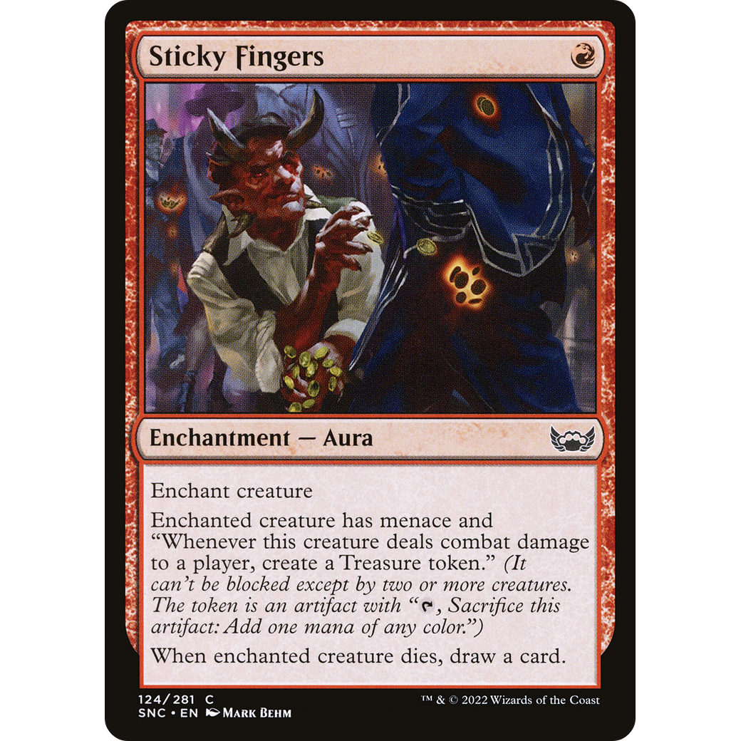 Sticky Fingers (SNC-124) - Streets of New Capenna