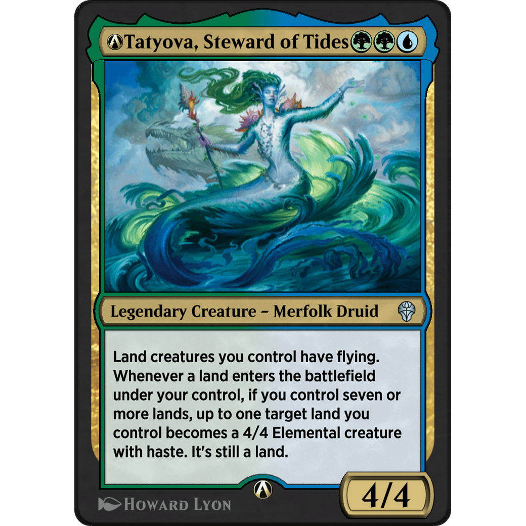 A-Tatyova, Steward of Tides (DMU-A-222) - Dominaria United