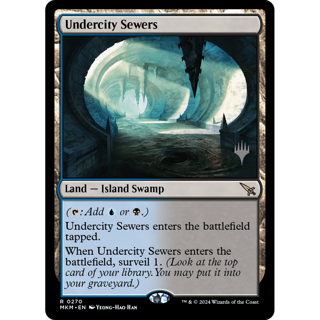Undercity Sewers (PPMKM-270P) - Murders at Karlov Manor Promos Foil