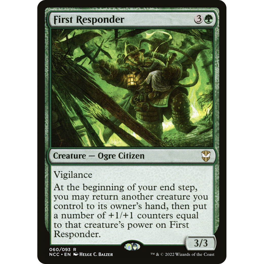 First Responder (NCC-060) - New Capenna Commander