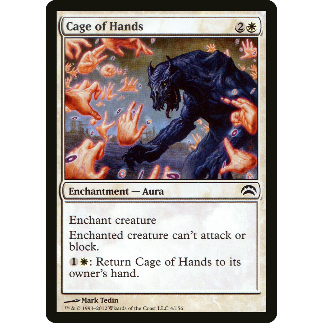 Cage of Hands (PC2-004) - Planechase 2012 Foil