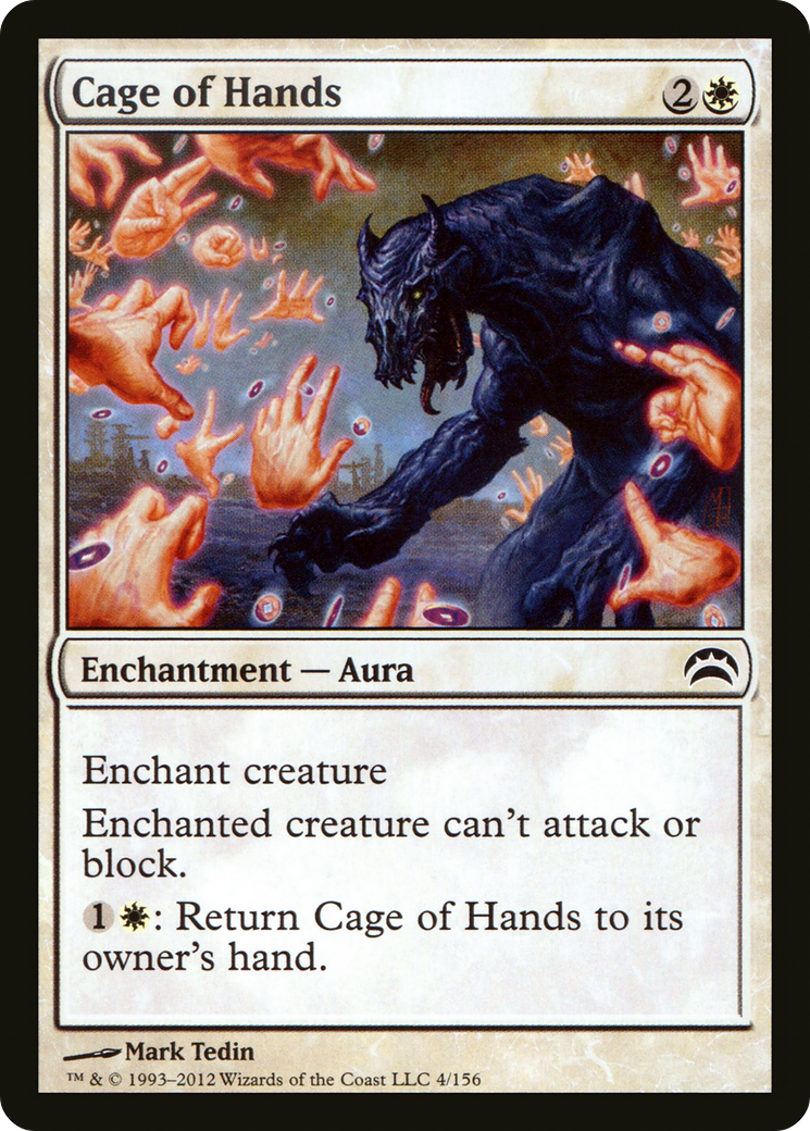 Cage of Hands (PC2-004) - Planechase 2012 Foil