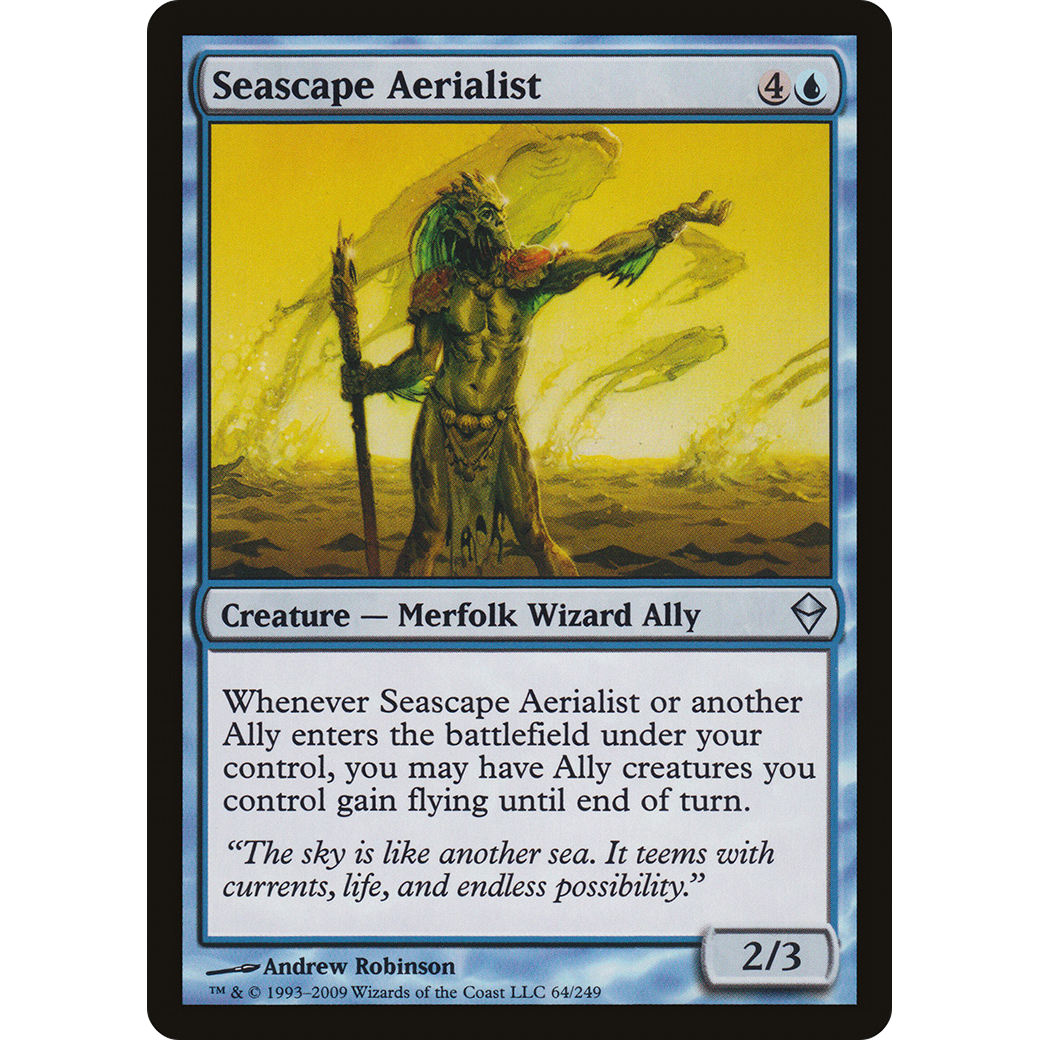 Seascape Aerialist (ZEN-064) - Zendikar Foil