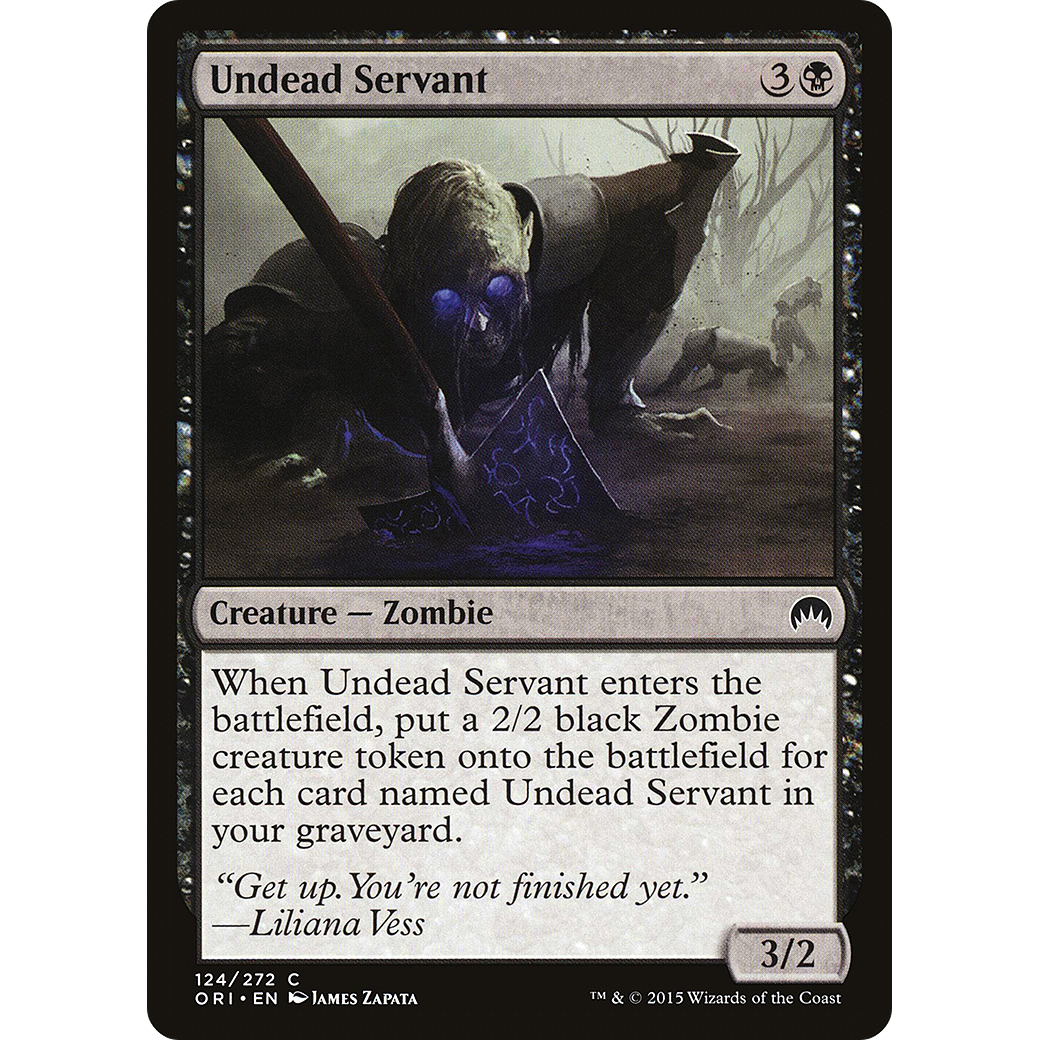 Undead Servant (ORI-124) - Magic Origins