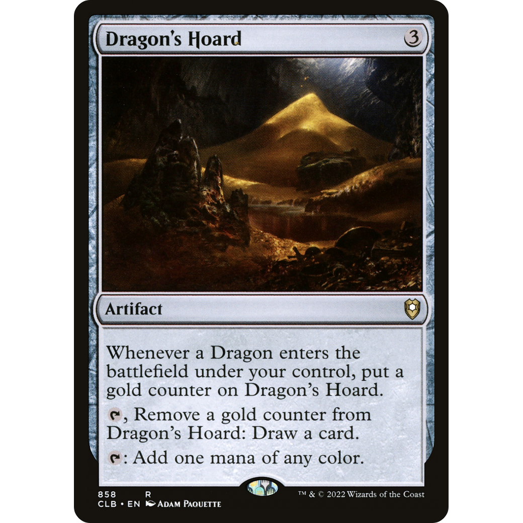 Dragon's Hoard (CLB-858) - Commander Legends: Battle for Baldur's Gate