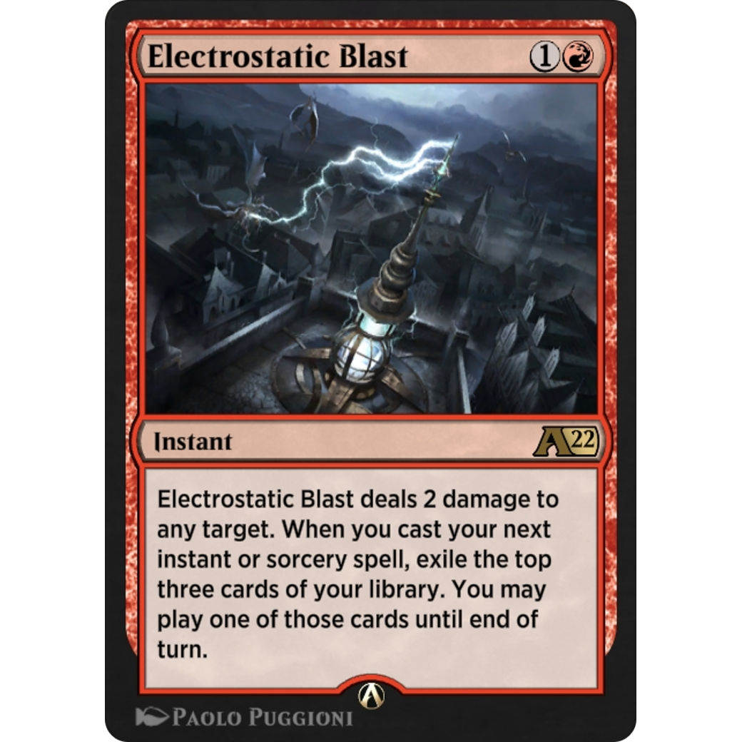 Electrostatic Blast (Y22-039) - Alchemy: Innistrad