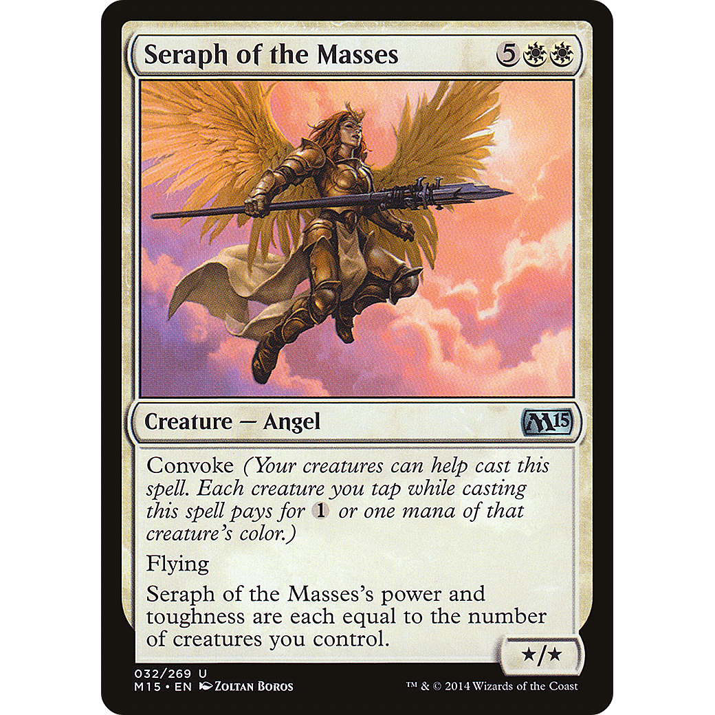 Seraph of the Masses (M15-032) - Magic 2015 Foil