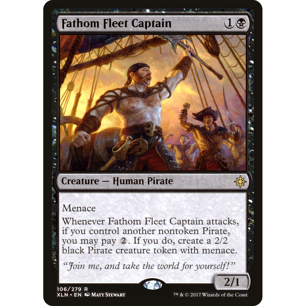 Fathom Fleet Captain (XLN-106) - Ixalan
